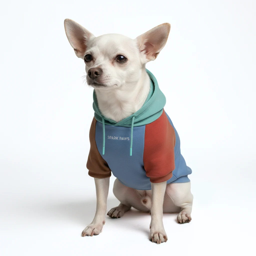 Color Block Dog Hoodies - Image 15