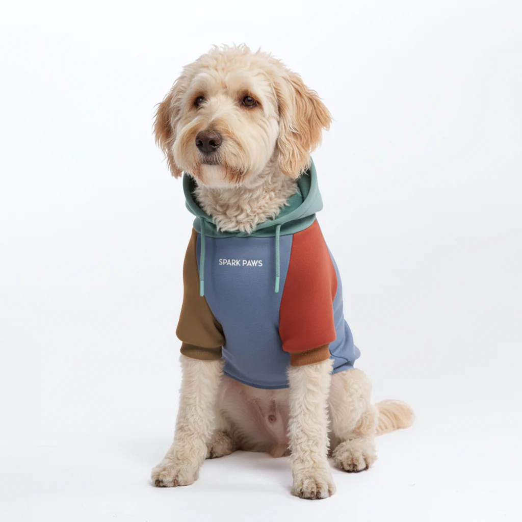 Color Block Dog Hoodies - Image 18