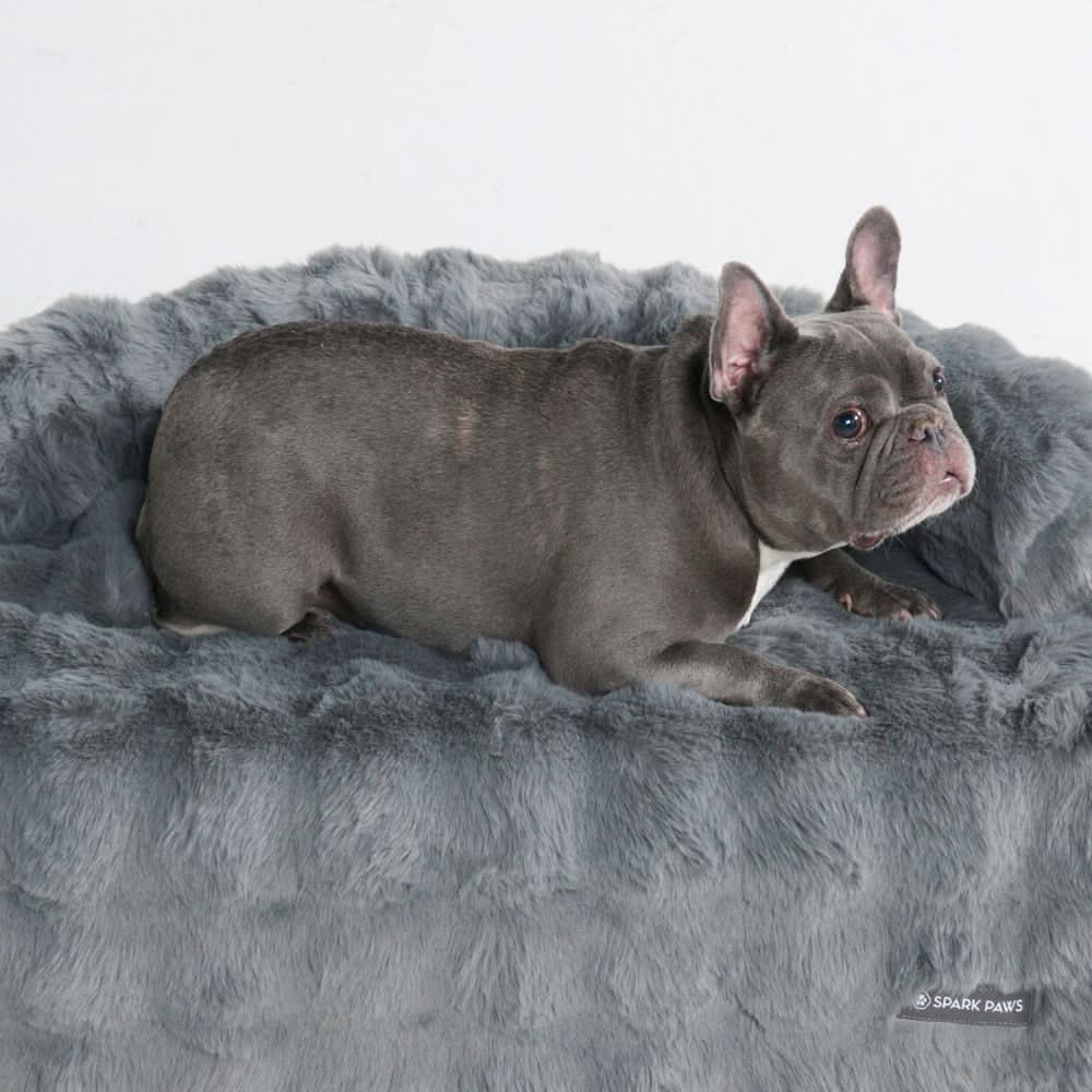 Calming Fluffy Couch Cover Dog Beds - Image 9