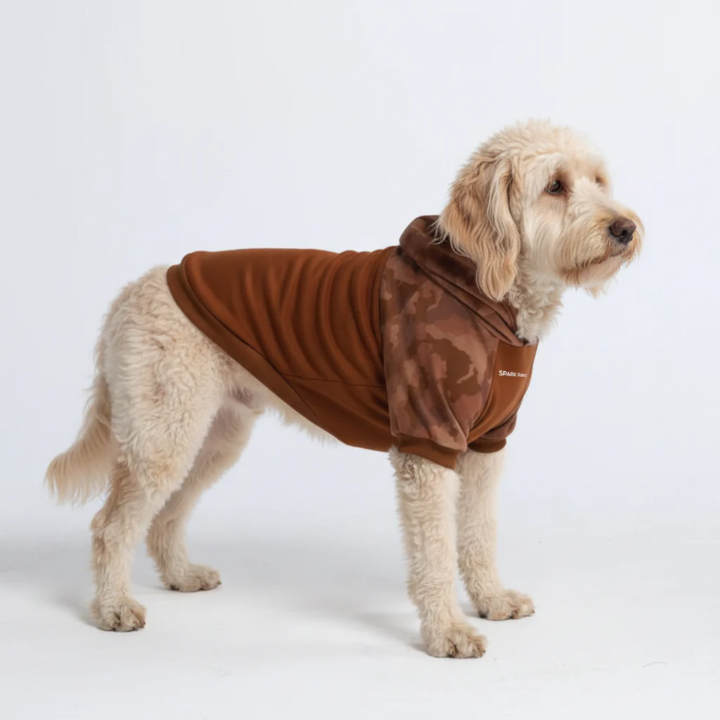 Desert Camo Dog Hoodie - Image 5