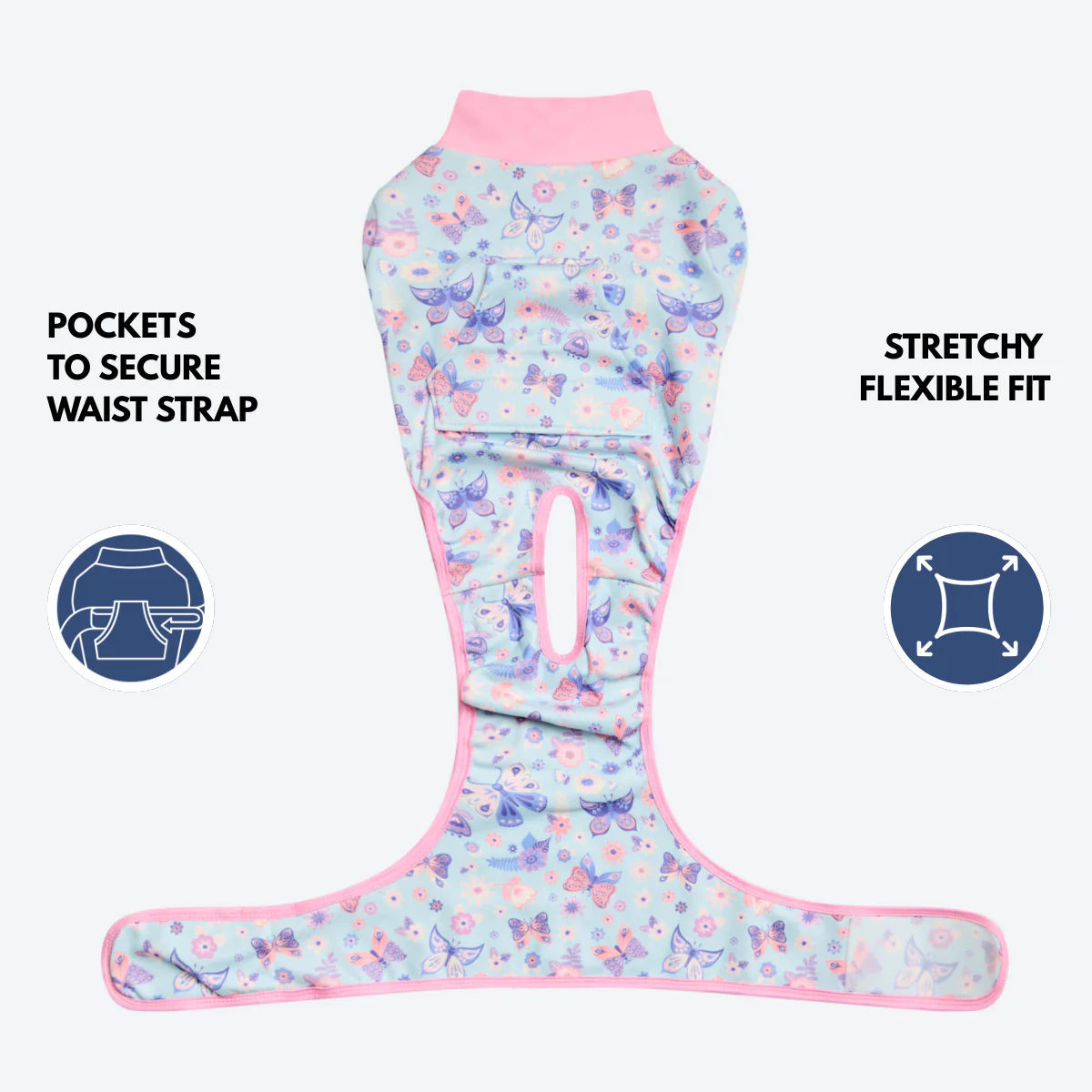 Dog Surgical Suit - Butterfly - Image 9