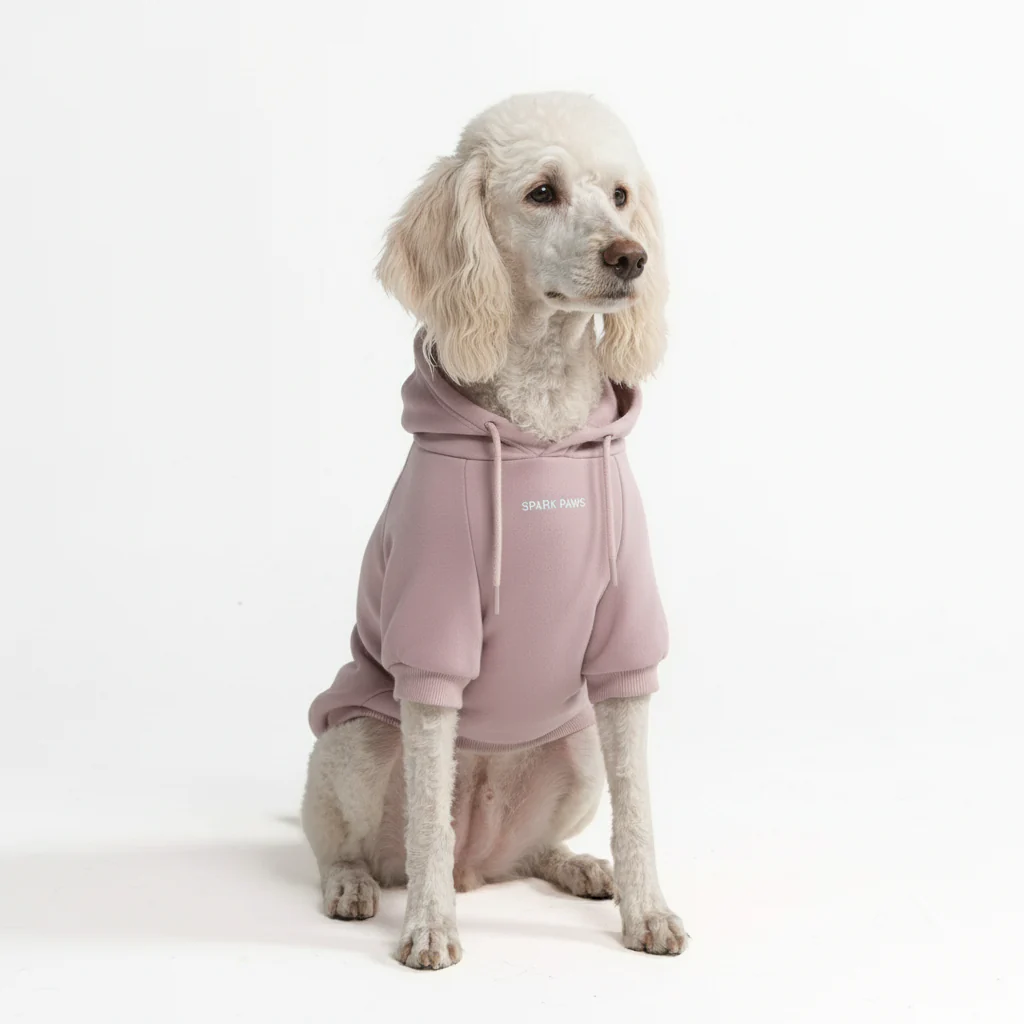 Essential Dog Hoodie - Purple Taupe - Image 12