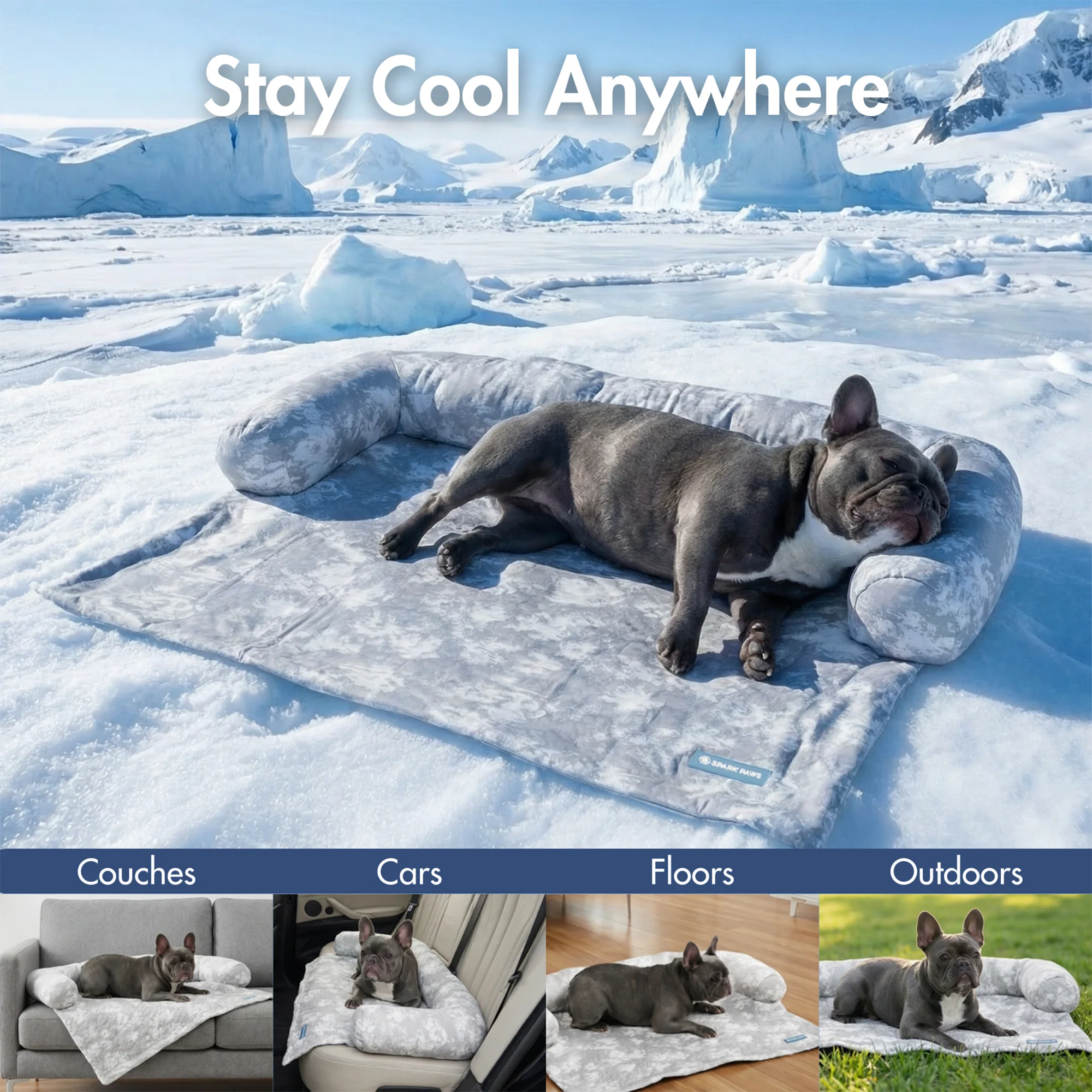 Frostcore™ Cooling Couch Cover Dog Bed - Image 50