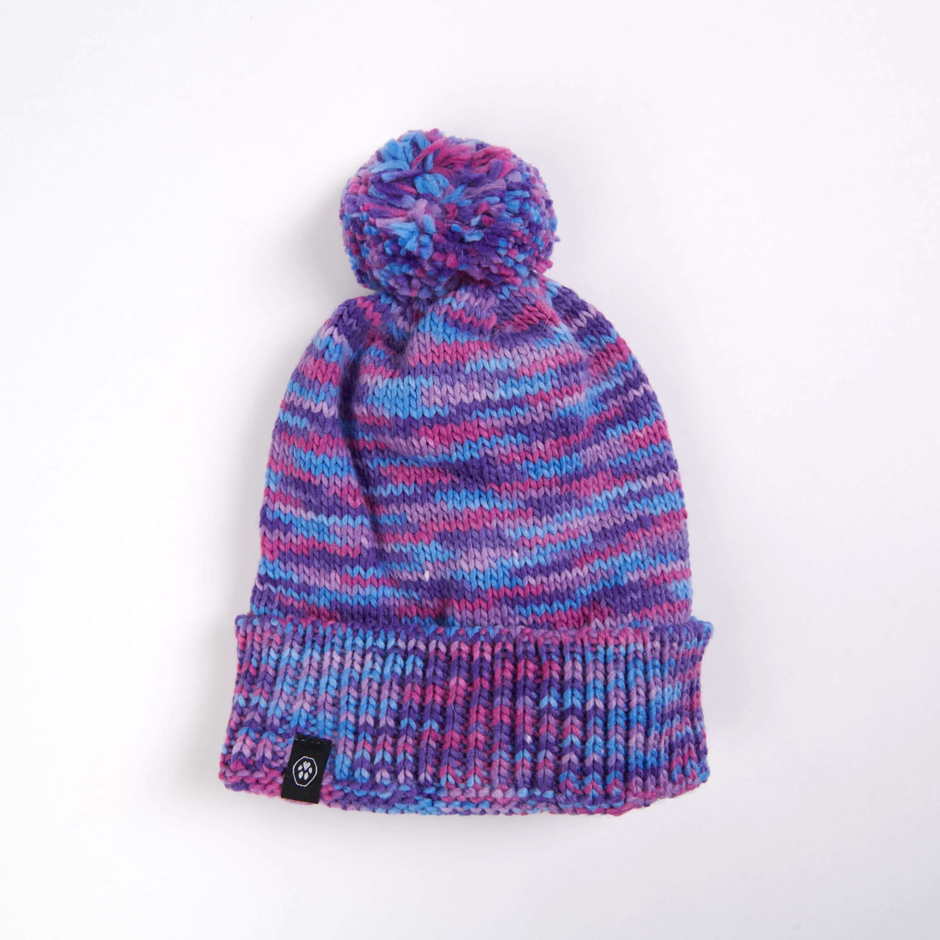 Knit Matching Human Pom Hats - Image 2