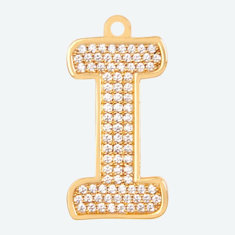 Initial Letter Jewelry Tag - I - Image 2