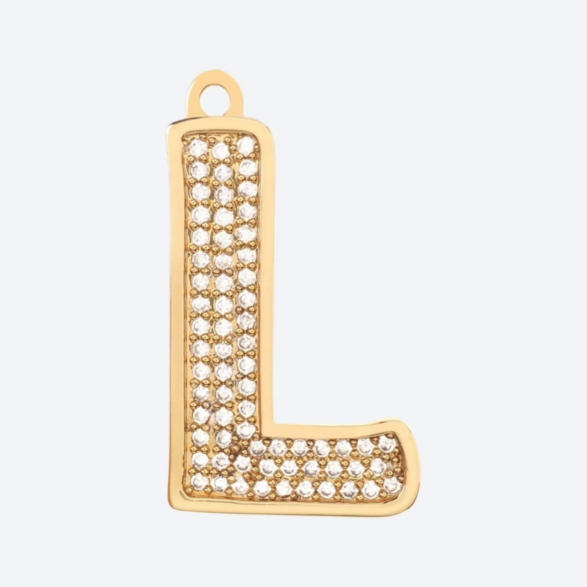 Initial Letter Jewelry Tag - L - Image 2