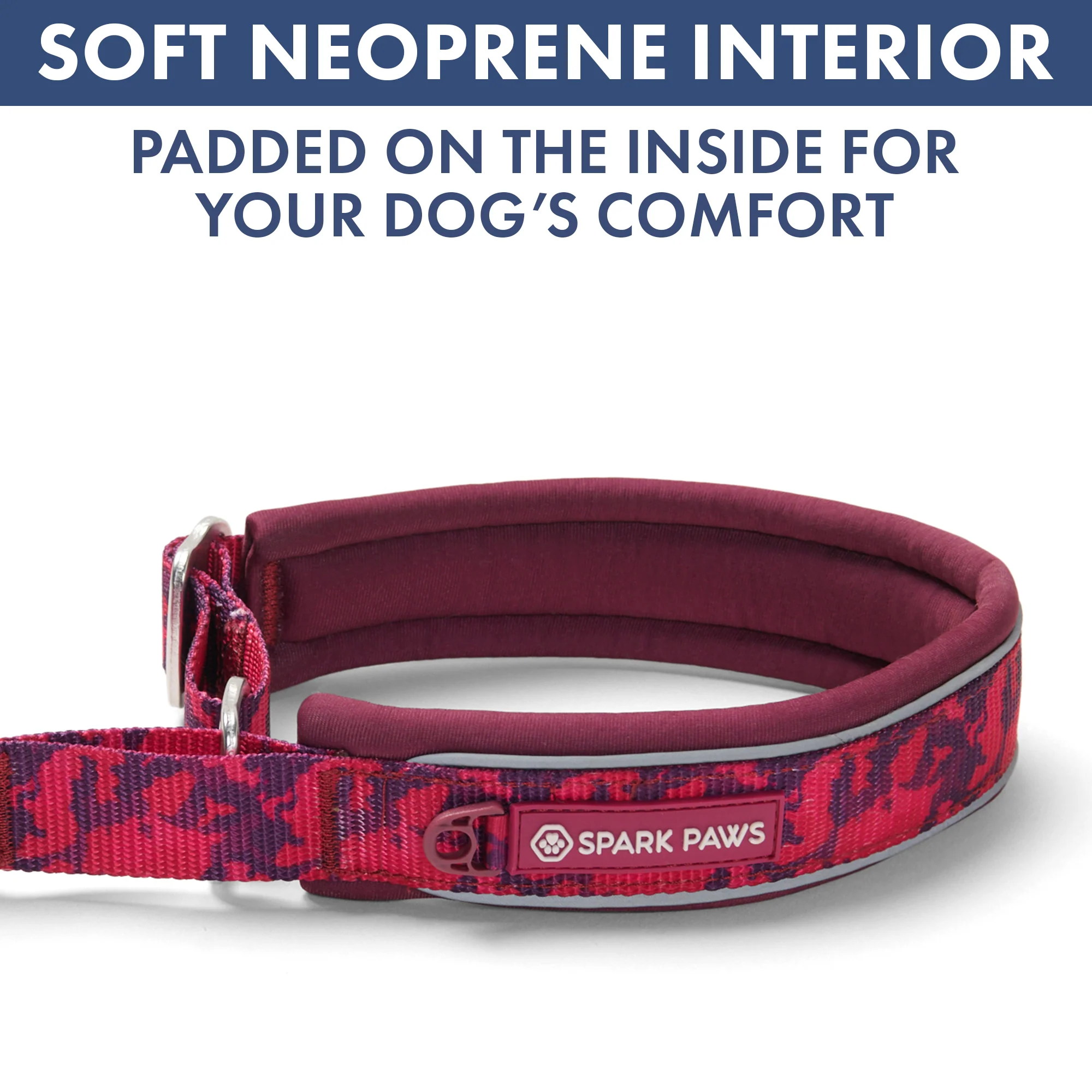 Martingale Collar Set - Fuchsia Camo - Image 6