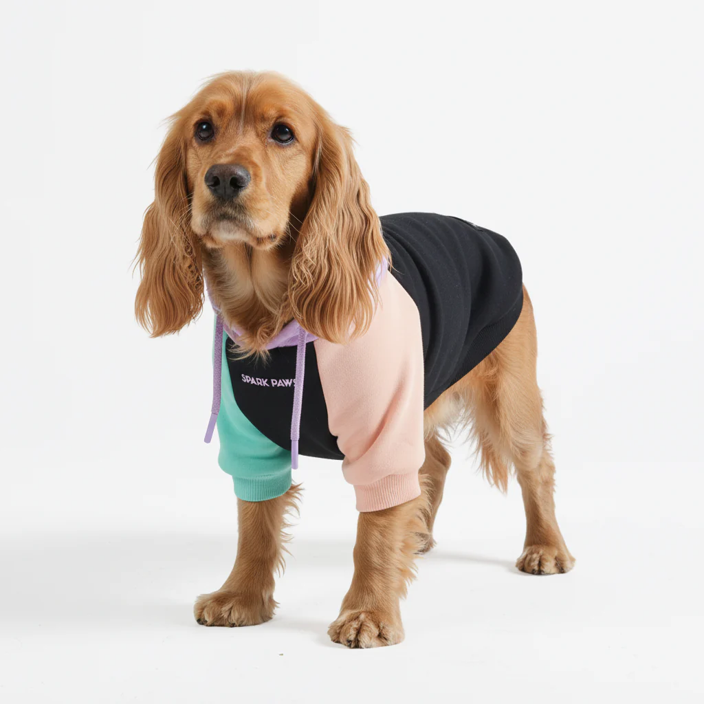 Color Block Dog Hoodies - Image 5