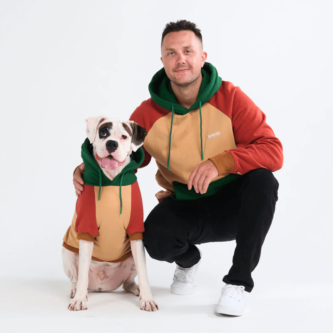 Color Block Human Hoodies - Image 14
