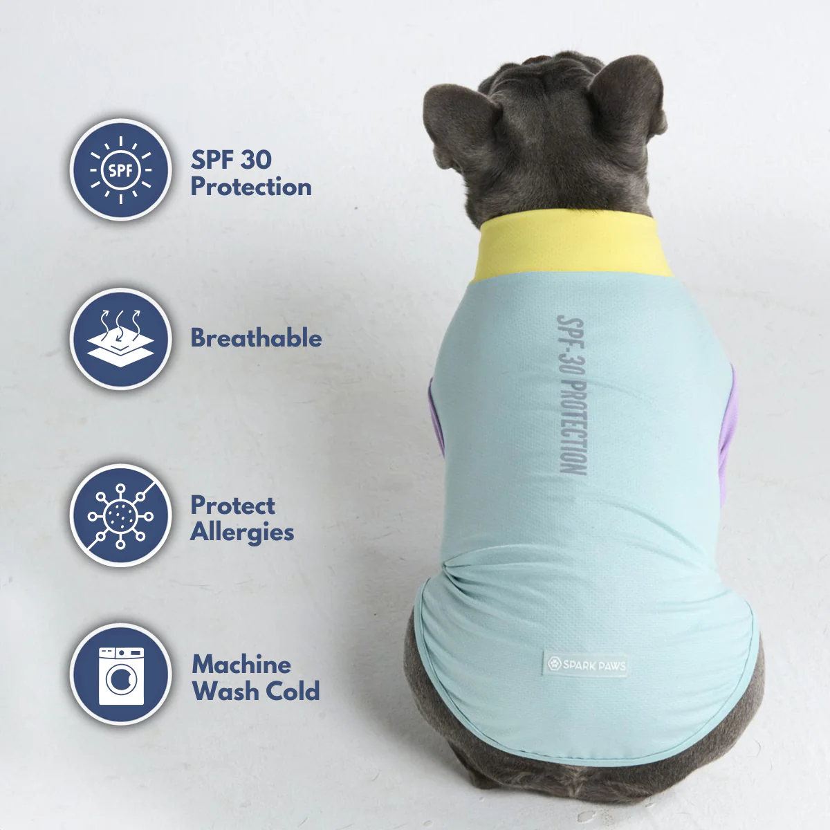 Sunblock Dog T-Shirt - Color Block - Image 15