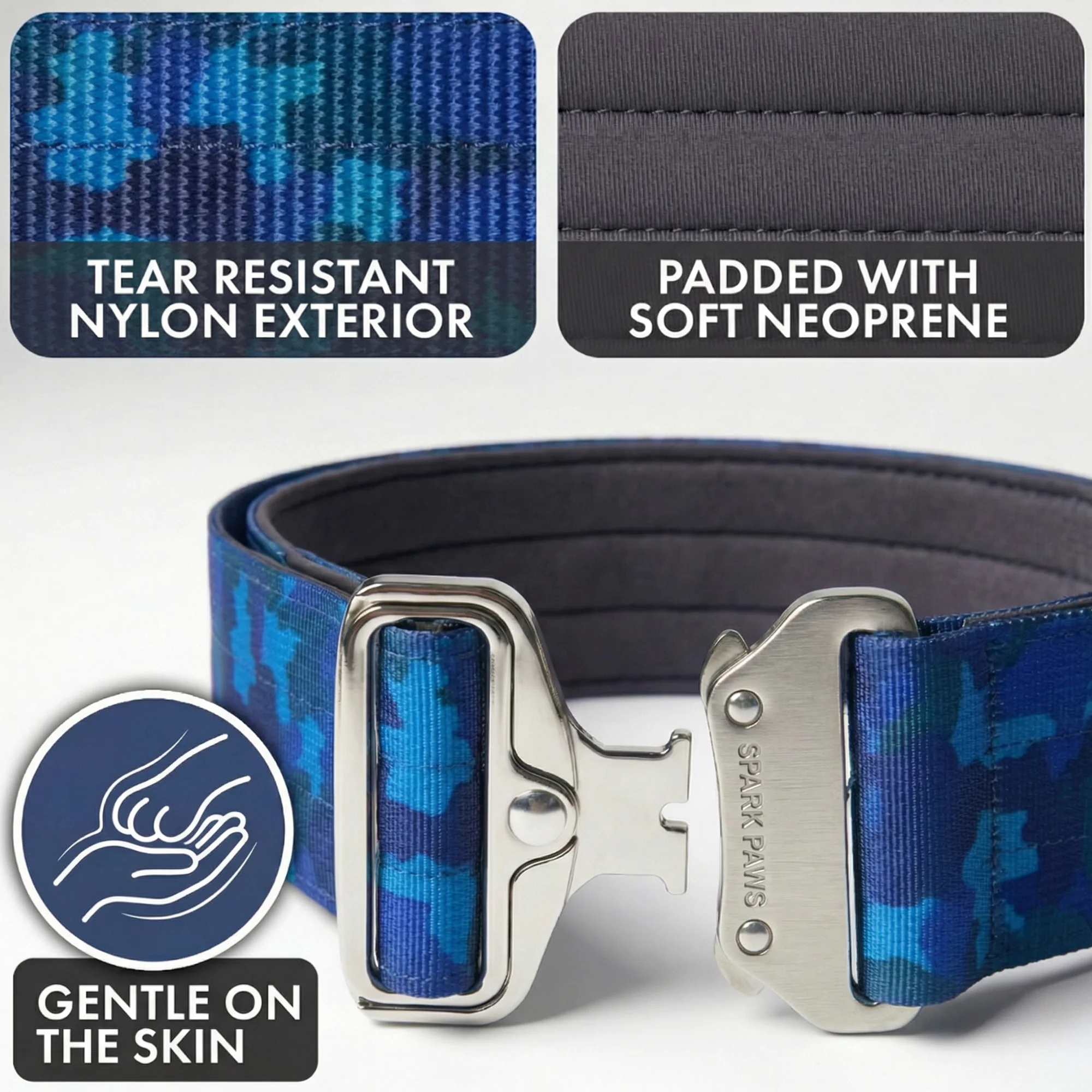 Comfort Control Collar Set - Blue Camo - Image 5