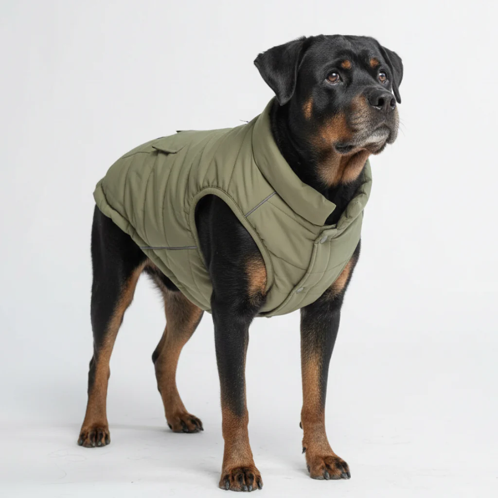 WarmShield Water-Resistant Jacket - Olive - Image 2