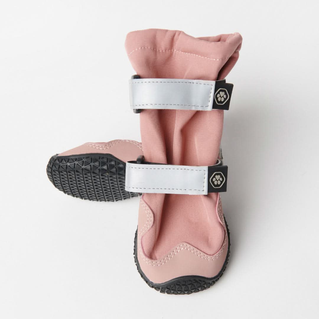 Dog Rainboots, Waterproof Dog Shoes - Pink - Image 7